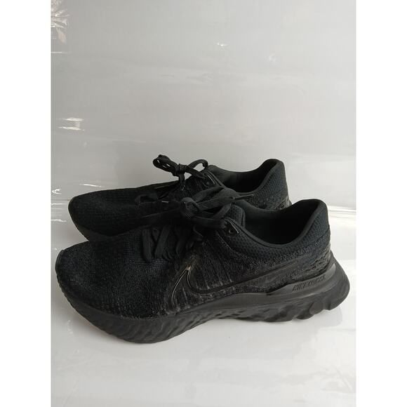 USED Nike Men\'s React Infinity Run Flyknit 3 Running Shoes, Black-Size 11 main image 5